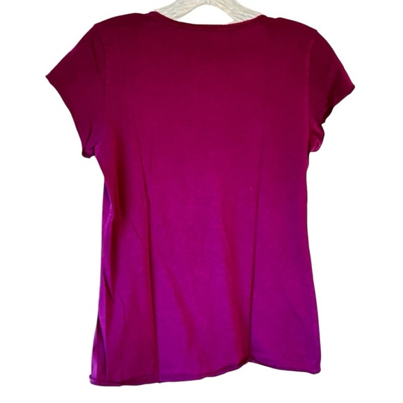 Life Is Good Smooth Tee Fitted Tiny Bikes with Heart Made in Peru Women's XS - Picture 3 of 4